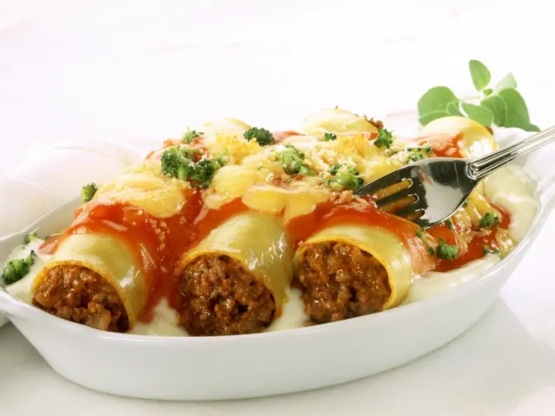 Gratinierte Cannelloni