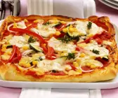 Schnelle Gemüsepizza