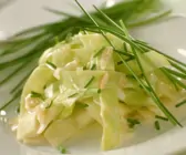 Spitzkohl in Sahnesoße