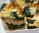 Lachs-Spinat-Lasagne