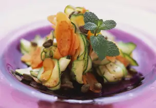Vegetarisches Carpaccio
