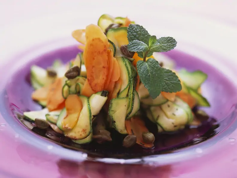 Vegetarisches Carpaccio