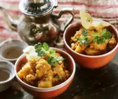 Curry mit roten Linsen und Kartoffeln