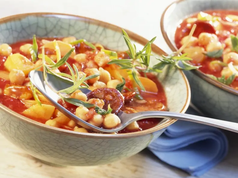 Kichererbsen-Chorizo-Eintopf