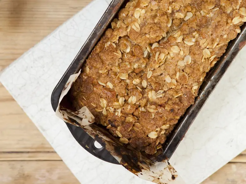 Haferflocken-Walnuss-Kuchen