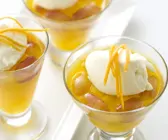 Mangogelee mit Trauben
