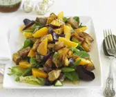 Süßkartoffelsalat mit Orangen