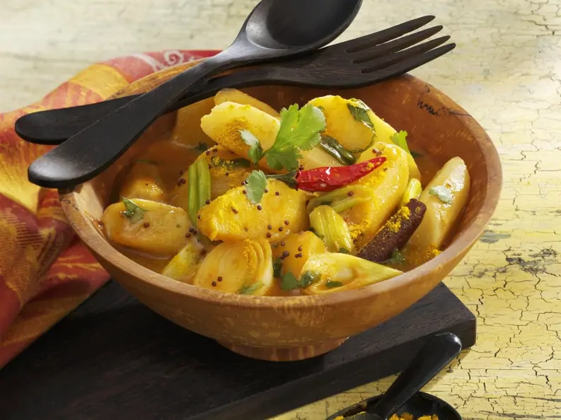 Fruchtiges Schwarzwurzel-Curry