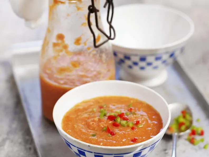 Gazpacho auf andalusische Art