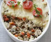 Gemüse-Hackfleisch-Gratin