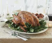 Weihnachtlicher Putenbraten
