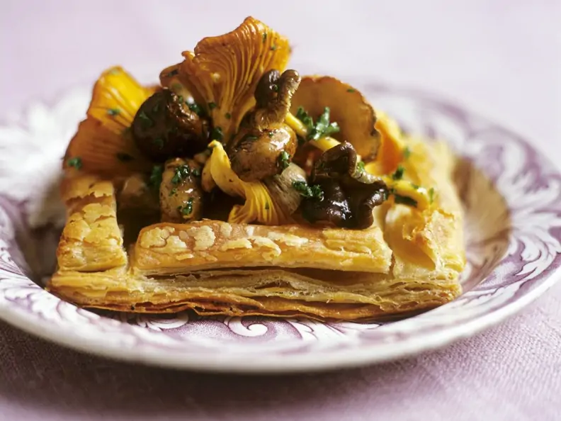 Pilz-Tartelett