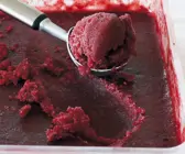 Beerensorbet