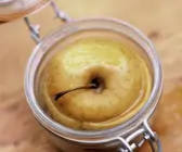 Gebackener Apfel mit Vanille und Estragon