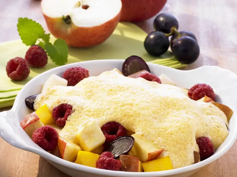 Früchteauflauf
