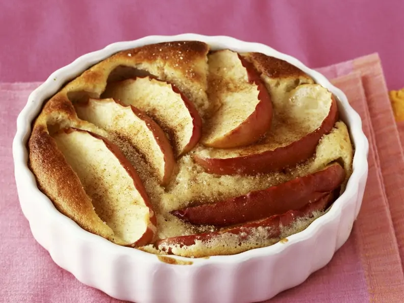 Kleiner Apfelkuchen auf französische Art