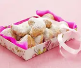 Mandelkipferl mit Marzipan