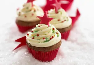 Cupcakes zu Weihnachten