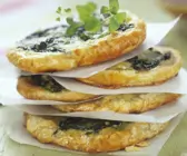 Spinat-Pizza