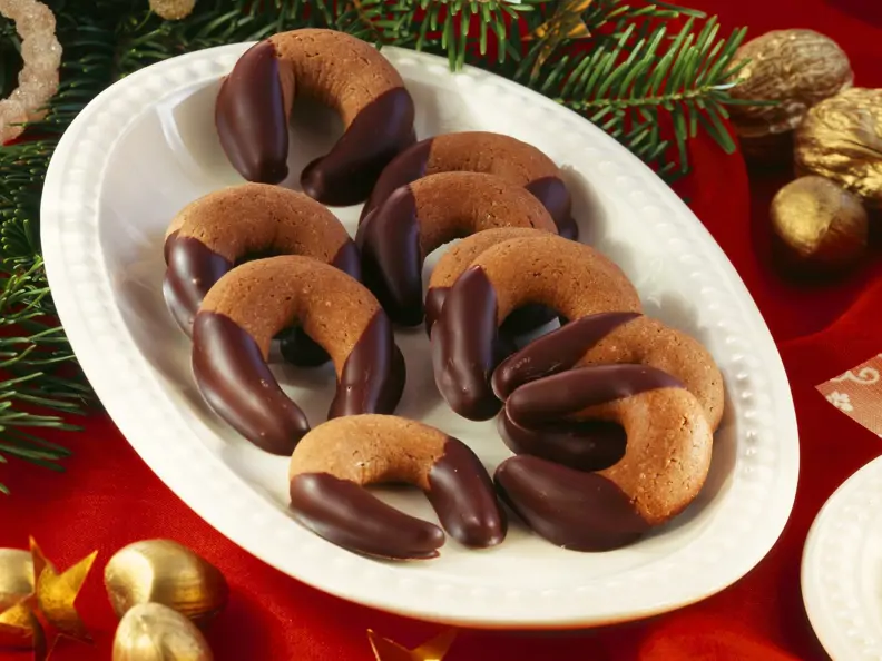 Schoko-Nougat-Kipferl