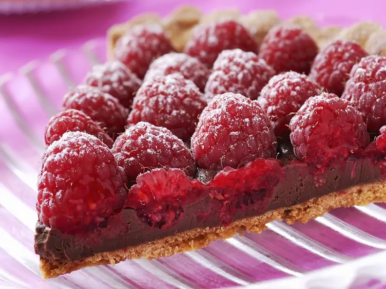 Himbeer-Schokoladen-Tarte
