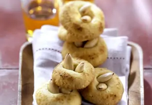 Amaretto-Mandel-Plätzchen
