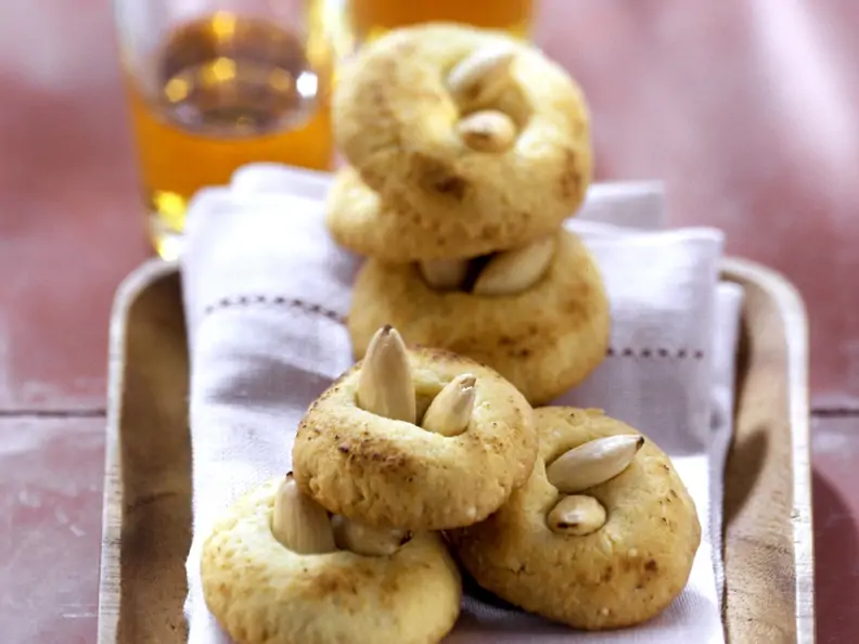 Amaretto-Mandel-Plätzchen