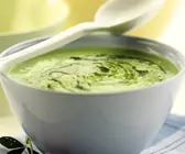 Erbsensuppe mit Ingwer