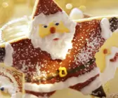 Gebackener Weihnachtsmann