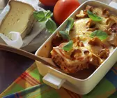 Kartoffel-Hackfleisch-Auflauf mit Pfifferlingen