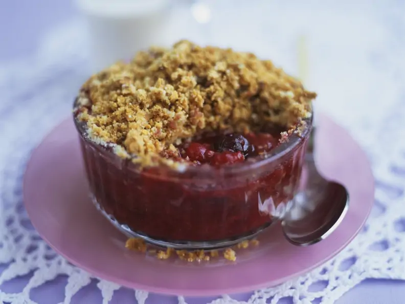 Beeren-Crumble
