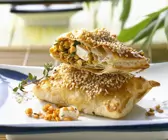 Tofu-Linsen-Taschen