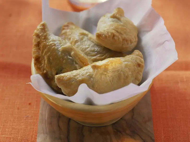Teigtaschen mit Thunfischfüllung