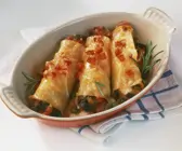 Cannelloni mit Auberginen und Kapern
