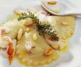 Ravioli mit Meeresfrüchten