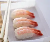 Nigiri mit Garnelen