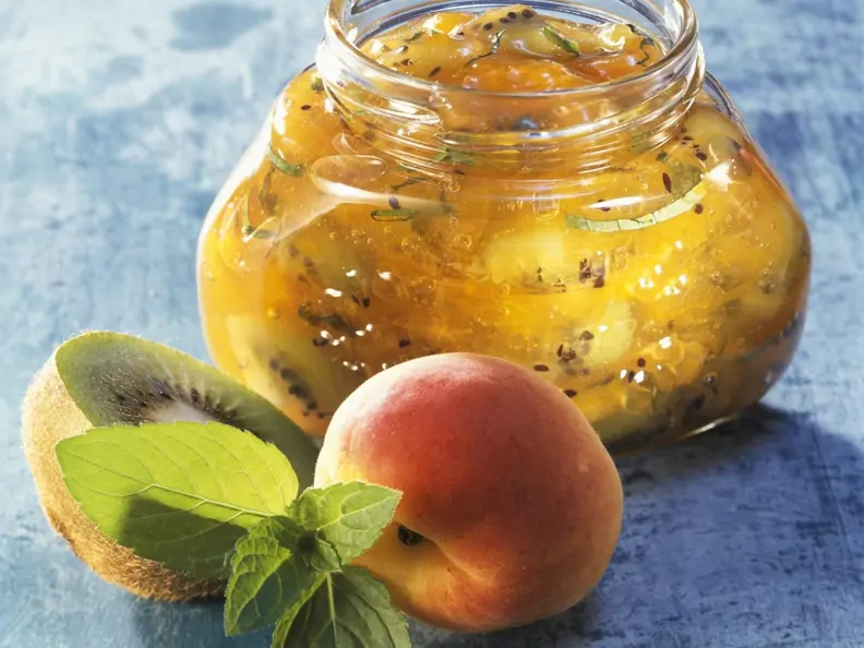 Kiwi-Aprikosen-Marmelade