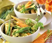 Frühlingsgemüse mit Tortellini