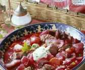Rote-Bete-Suppe (Borschtsch)