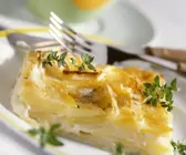 Kartoffelgratin mit Apfel