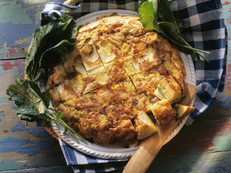 Tortilla mit Gemüse