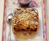 Kirschgratin mit Mandelkruste