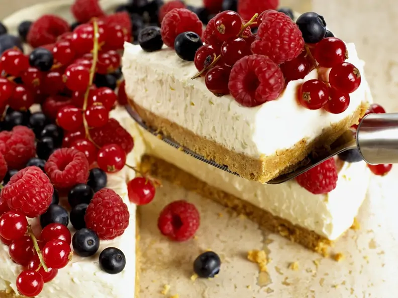 Frischkäse-Beeren-Tarte