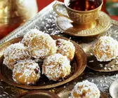 Süße Kichererbsenbällchen