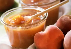 Pfirsichmarmelade