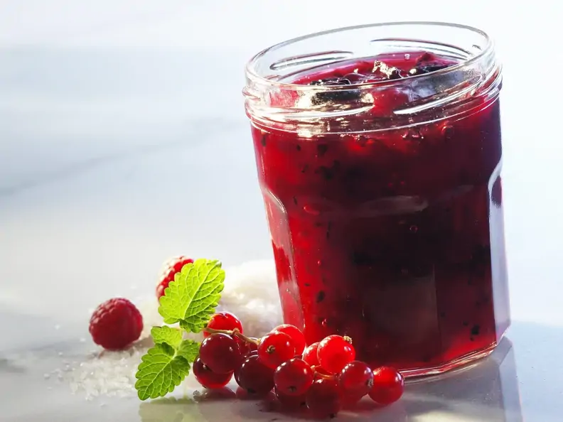 Himbeer-Johannisbeer-Marmelade