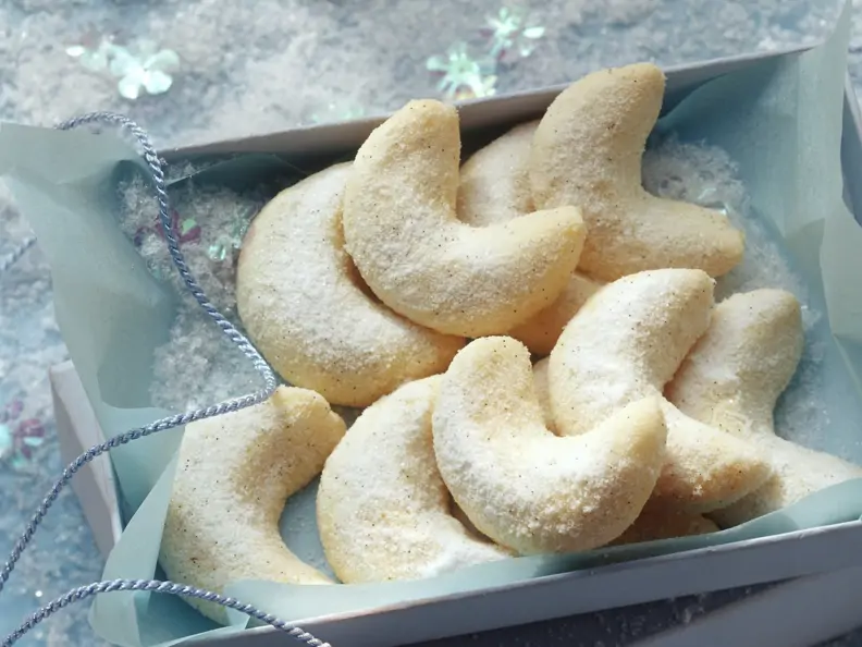 Einfache Vanillekipferl