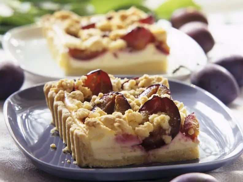 Zwetschgen-Käsekuchen