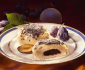 Germknödel mit Pflaumen