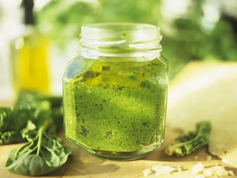 Pesto aus Spinat